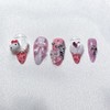 Gyarust Pink Cat Nail - Oval (Long) / 갸루st 핑크