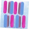 Mikinona 300pcs Mini Nail File Double-sided Sanding Block Nail Buffer