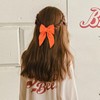 3.5 Inch Hair Bow Clips Linen Hair Accessories for Teens,