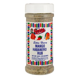Fiesta Bolner's Fiesta Mango Habanero Rub 6 Ounce Sweet and Spicy Seasoning
