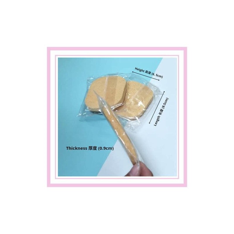 FACIAL SPONGE CLEANSING * SPAN CUCI MUKA LEMBUT (PORING TEXTURE