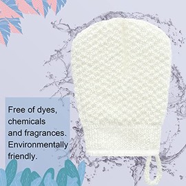Mig4u Pcs Exfoliating Facial Scrubber Mitt Face Cleanser Wash Mittens Exfoliator For Men Women Dead Skin Cleaning Gloves