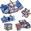 Forhome 2 in 1 Star Clear Sky Magic Cube Infinity