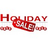 Holiday Sale Banner 36"x96" Free Shipping & Customization, Ready to
