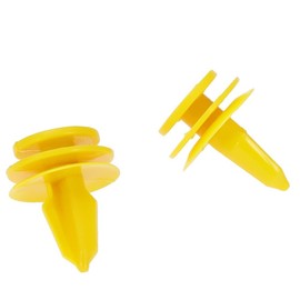 100-PACK Door Panel Fastener Push Type Retainer Clip Nylon Door Trim Panel Retainer Clips Fasteners for Grand Cherokee Commander, Fit for Chrysler Pacifica Replace#6507055-AA 6507686-AA