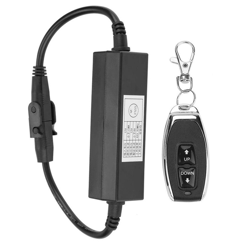 Fafeicy 12V DC Motor Linear Actuator Wireless Remote Control, DPDT