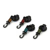 4Pcs Multi-Coloured Suction Cups With Hooks/straps by Manhattan International. Best