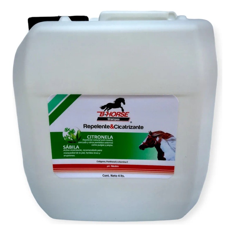 B-horse Kit 4l +1l Shampoo Repelente & Cicatrizante