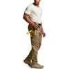 CQR Men's Flex Ripstop Work Pants, Water Resistant Tactical Pants,