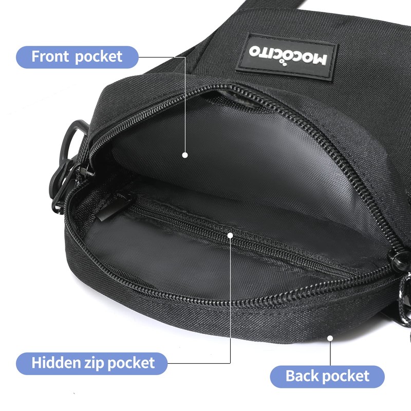 MOCOCITO Shoulder Bag for Men, Messenger Bag, Nylon Messenger Bag