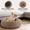 MIXJOY Orthopedic Dog Bed Comfortable Donut Cuddler Round Pet Beds