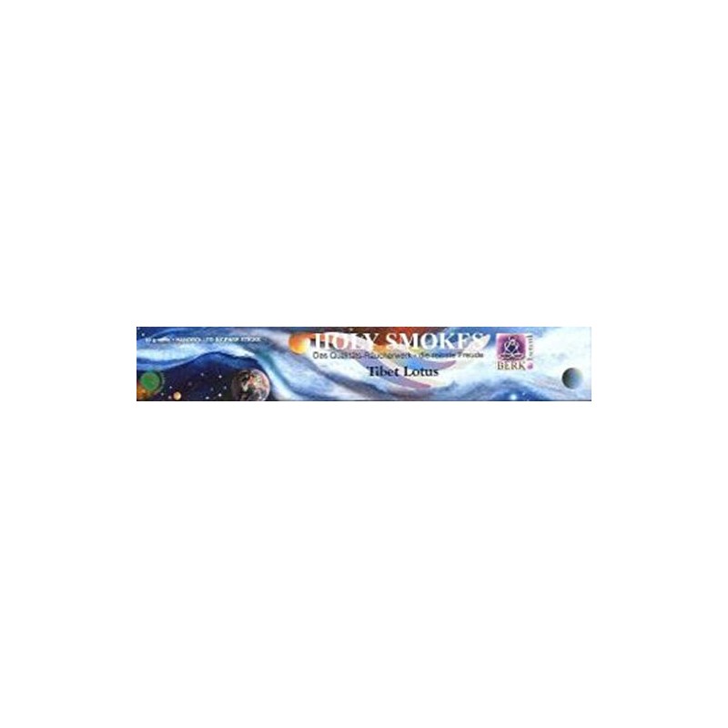 Berk Holy Smokes Blue Line Tibet Lotus Incense Sticks, 10