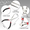 24pcs Metal Puzzle Tool Set DIY Model Kits With Clippers,