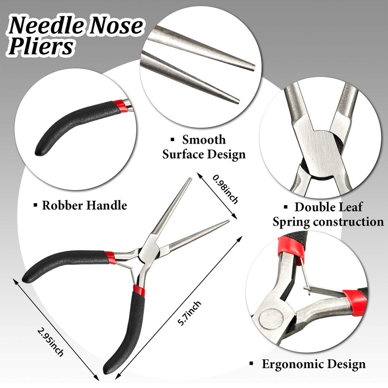 24pcs Metal Puzzle Tool Set DIY Model Kits With Clippers,