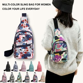 Hiflyer Sling Bags Crossbody Bags for Women Trendy, Fanny Packs for Women Cross Body, Sling Bag Crossbody Purse (Purple)