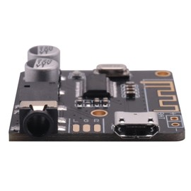 Tuperoymse BT5.0 Audio MP3 Bluetooth Audio Decoder Board Lossless Car Speaker Audio Amplifier Board DIY Audio Receiver Black