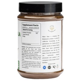 bixa BOTANICAL Cassia Fistula Powder (Amaltas) ǀ Ayurvedic Herbal Supplement | 200 Grams / 7 OZ | Gluten Free, Non-GMO, Steam Treated, Vegan, 100% Pure