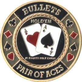 Poker Card Guards | Bullets Card Guard (Single)