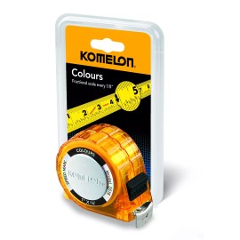 Komelon Colours Tape Measure, 16ft