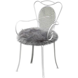 Faux Lambskin fleece rug, 60 x 90 cm, artificial fur, long hair, decorative sofa/bedroom rug, 45 x 45 cm