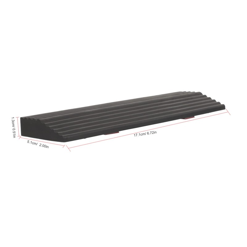 KONTONTY Portable Indoor Ramp for Sweeping Robots Compact Entry Ramp