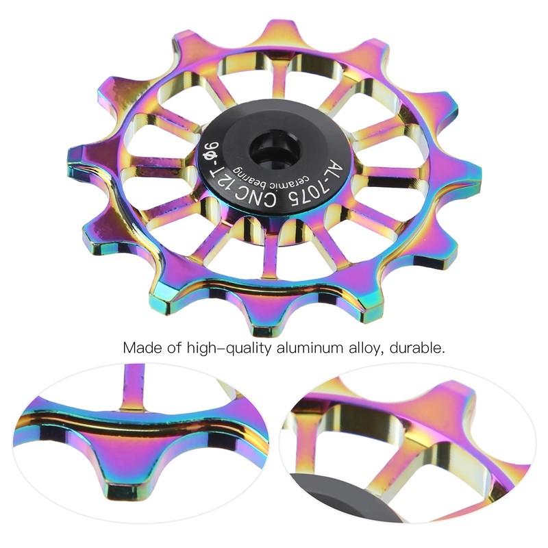 01 02 015 Bicycle Rear Derailleur Guide Wheel, Ceramic Bearing