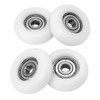 4pcs Roller Wheel Parts Replacement for Total Gym Wheels/Rollers, Fit