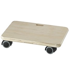 Dörner + Helmer Quattro-Soft, 290 mm x 190 mm x 70 mm, 80 kg load capacity, double wheels, for boxes and furniture
