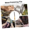 Healeved 2pcs Grinding File for Glasses Repair Polishing Tool Convenient