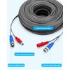 OOSSXX Video Power Cable BNC Extension All-in-One Cables for CCTV