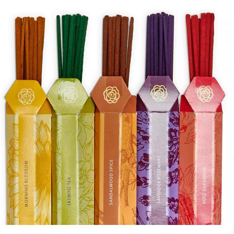 Esscents Home 75 Premium Incense Sticks Variety Gift Pack +