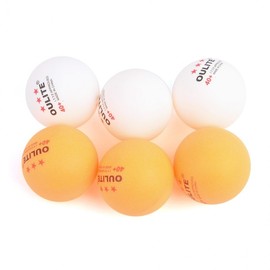 ABS Table Tennis Ball 6-Pack 3ea