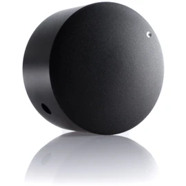 HifiLab Aluminium Knob, 40 x 22, Rotary Knob, Solid Aluminium, Black, 6 mm, Potentiometer