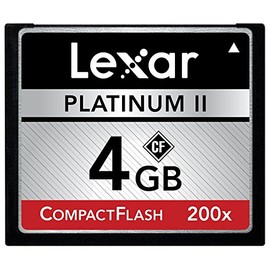 Lexar 4 GB Platinum II Compact Flash