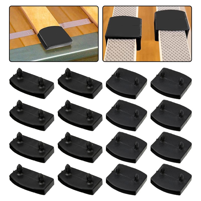 hifrom Slatted Frame Brackets Bed Slatted Frame Caps 36 Pieces