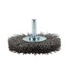 Forney 72254 Wire Wheel Brush, Coarse Crimped with 1/4" Round