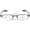 Mcoorn Lightweight Reading Glasses Grey Frame,Flexible(Memory Plastic) Readers, Men and