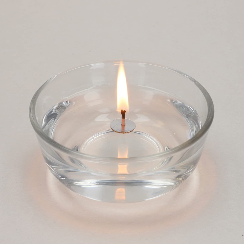Shalhevet Light Floating Wicks Cotton Wicks and Cork Disc Holders