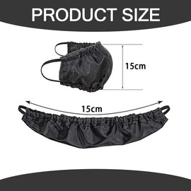 BQRKOTM 2 Stück Bartlätzchen Herren Bartschutz Herren Bartpflege Bartstoff Koteletten Hals Pflege Deines Bartes Männer Verstellbare Bartschürze Männer