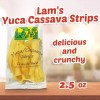 LAM'S Plantain Strips, Premium, Chips, Yuca strips, Keto, 2.5 oz