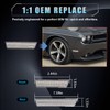 VANKUB 4 PCS LED Side Marker Lights for Dodge Challenger