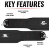 Dip Belt with 36 Inches Heavy Duty Bodybuilding Weight Lifting