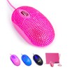 USB Optical Wired Mini Computer Mouse with Crystal Bling Rhinestone