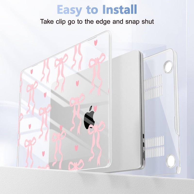Lepeoac for MacBook Air 13.6 inch Case M5 M4 M3