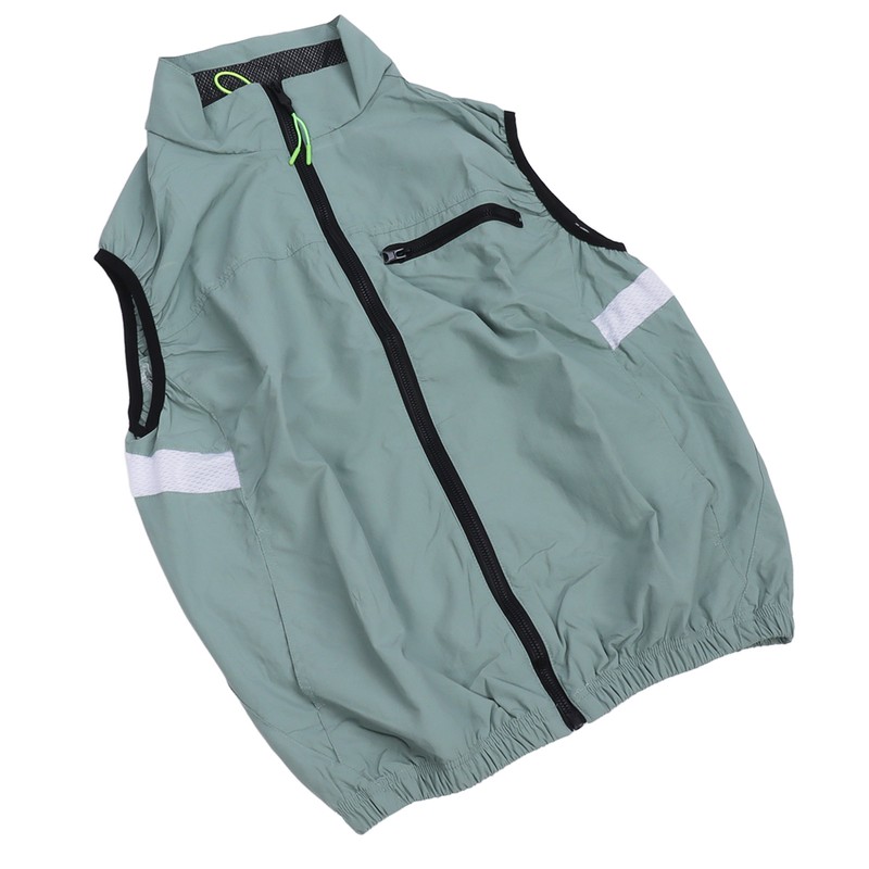 Cooling Vest 3 Speeds Sunscreen Sleeveless Breathable Lightweight Air Conditioned