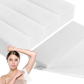 200-Pack Professional Wax Strips Paper for Face and Body - Non-Woven Hair Removal Strips for Women's Leg, Chest, Back, Skin-friendly