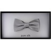 Baby Plain Silk Bow Tie, Elasticated Plain 29 bis 40