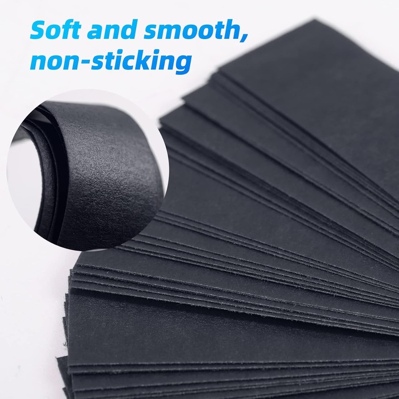 300 Sheets Dental Articulation Paper, Plastic Dispenser, Red and Blue,