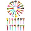QLEUIFT Party Horns, Pack of 30, Funny Whistles, Blower, Noise