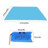 Winise 215cmx215cm Waterproof Tarps Picnic Blanket Mat Camping Moisture Barrier